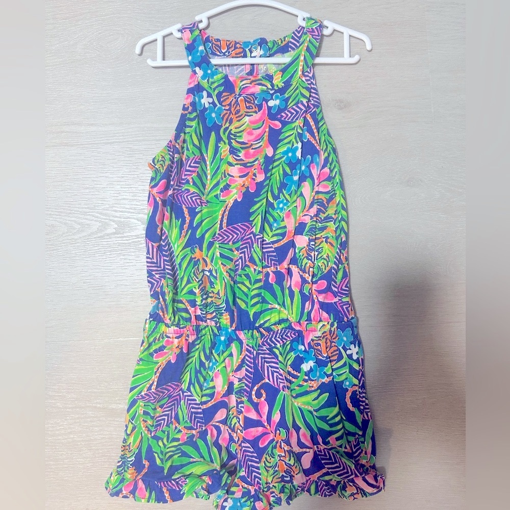 Lilly Pulitzer toddler romper, size xs 2T-3T